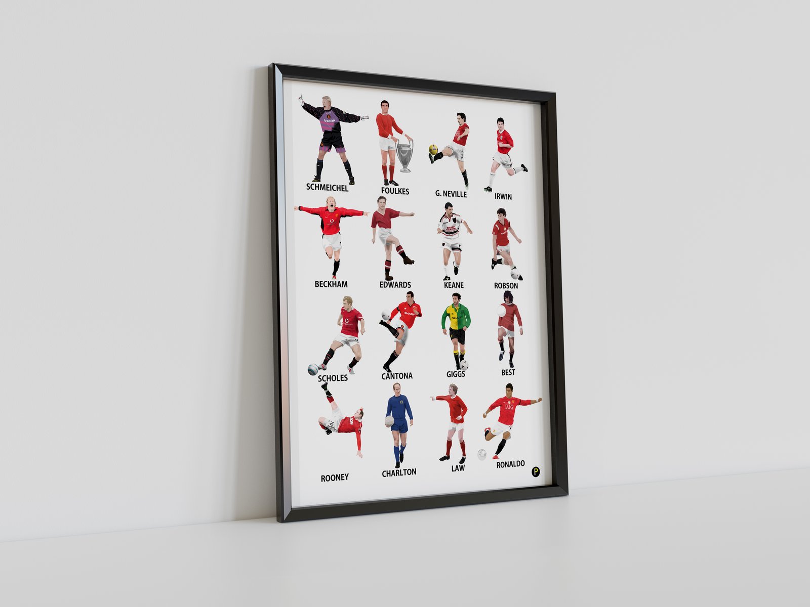 Manchester United Legends, Pennodraws Art Print | Pennodraws